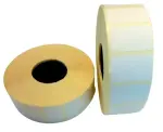 Etykiety termiczne 30x15 mm 2000 szt. - klej kauczukowy bardzo mocny 