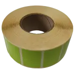 Etykiety termiczne 40x28 mm 1000 szt. zielone