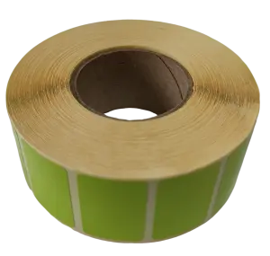Etykiety termiczne 40x28 mm 1000 szt. zielone