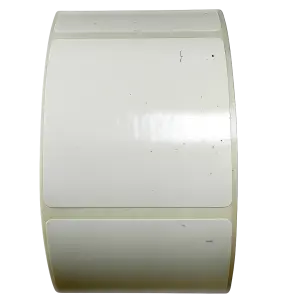 Etykiety foliowe 75x75 mm białe PP 1000 szt. 