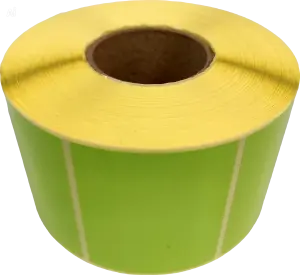 Etykiety termiczne 57x43 mm 1000 szt. zielone 