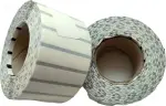 Etykiety foliowe przeźroczyste 40x10 2000 szt. ze ZNACZNIKIEM
