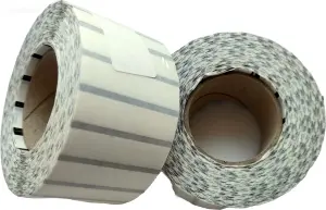Etykiety foliowe przeźroczyste 40x10 2000 szt. ze ZNACZNIKIEM