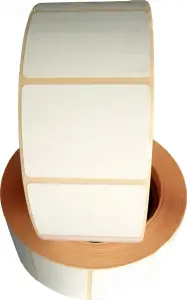 Etykiety termiczne 44x33 mm 1000 szt. tuleja fi76