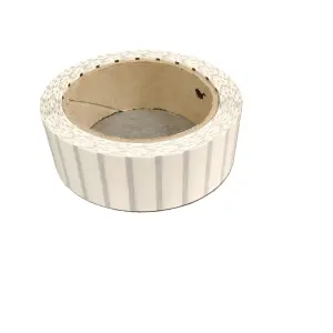 Etykiety foliowe przezroczyste 30x10 mm 2000 szt. ze znacznikiem FI76