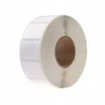 Etykiety foliowe 32x20 mm białe PP 2000 szt. KLEJ KAUCZUK