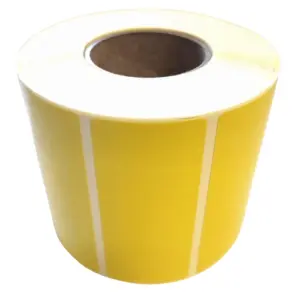 Etykiety termiczne 70x30 mm 1000 szt. ŻÓŁTE  