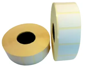Etykiety termiczne 30x15 mm 2000 szt. - klej kauczukowy bardzo mocny 