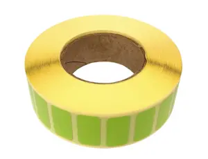 Etykiety termiczne 20x10 mm 2000 szt. zielone 