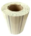 Etykiety foliowe przezroczyste 80x25 1000 szt. ze znacznikiem