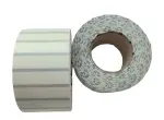 Etykiety foliowe przeźroczyste 25x15 mm 2000 szt. ze znacznikiem