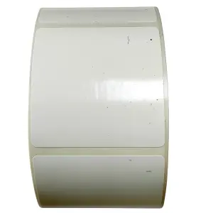 Etykiety foliowe 75x75 mm białe PP 1000 szt. 