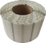 Etykiety foliowe przezroczyste 50x50 1000 szt. ze znacznikiem 