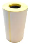 Etykiety termiczne 100x60 mm 150 szt. fi19  klej odlepny