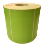 Etykiety termiczne 100x60 mm 1000 szt. ZIELONE PANTONE 375