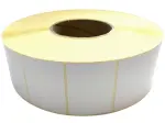 Etykiety termotransferowe vellum (matowe) 50x30 mm  2000 szt. fi 40 